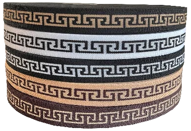 Elásticos con diseño de greca