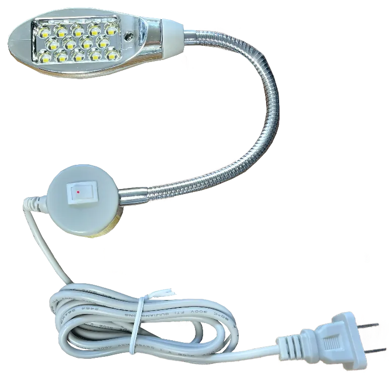 Lámpara LED con cuello flexible